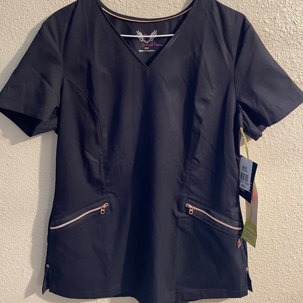Smitten Scrub Top